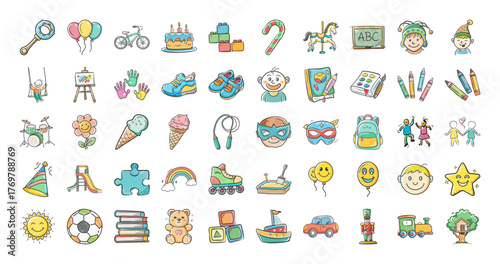 Vector baby rattle icon illustration scalable graphics for design projects