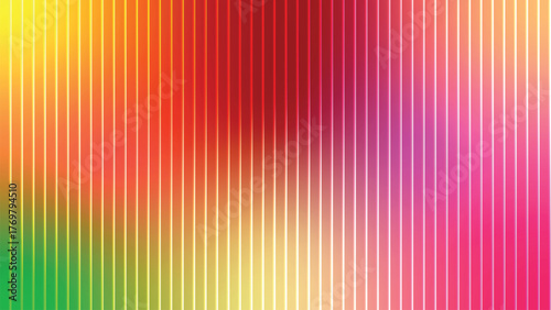 Modern abstract neon gradient vertical stripes background design