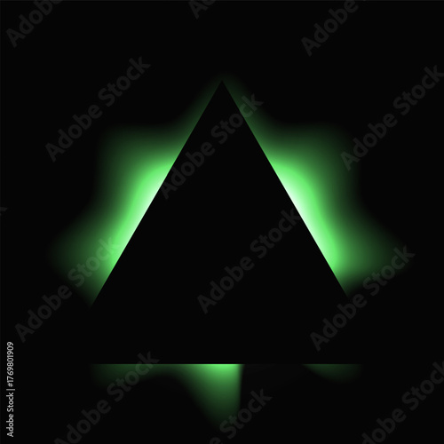 Triangle illuminate light frame