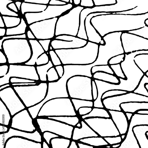 Monochrome hand-drawn crosshatch texture