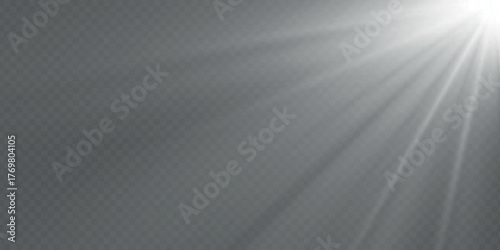 Rainbow crystal star. Crystal ray light, sun shines rainbow red yellow and blue color. Optical fire light effect. Vector lens glare leakage glare reflection effect. Sparkle shine. Sunlight.