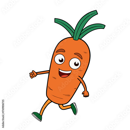 carrot running on a treadmill