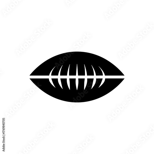 Football clip art design on plain white transparent isolated background for card, shirt, hoodie, sweatshirt, apparel, card, tag, mug, icon, poster or badge, tailgates and touchdowns