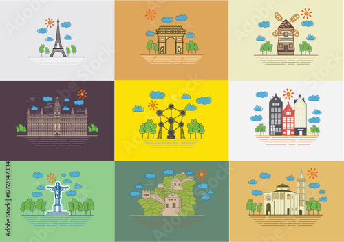 Volume one of the world's most famous buildings.