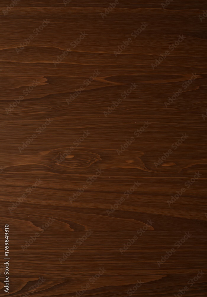Fototapeta premium Close-up view of richly textured deep brown hardwood paneling displaying natural grain and warm earthy tones suitable for backgrounds ,construction ,empty ,dark brown