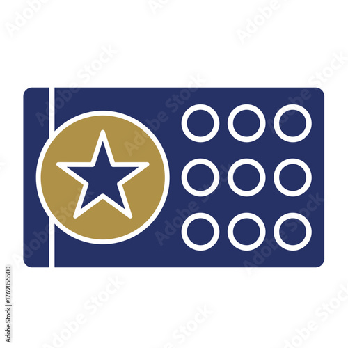 Stamp  Icon Element For Design