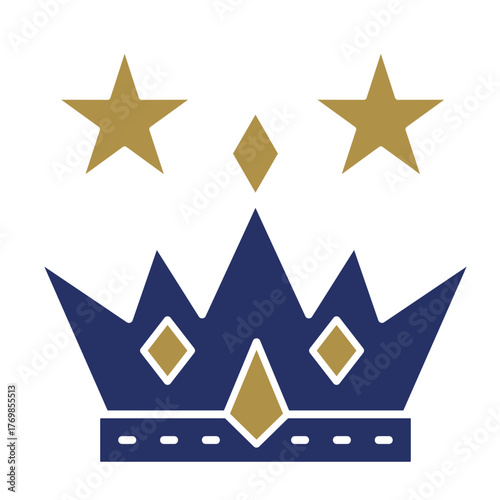 Crown  Icon Element For Design