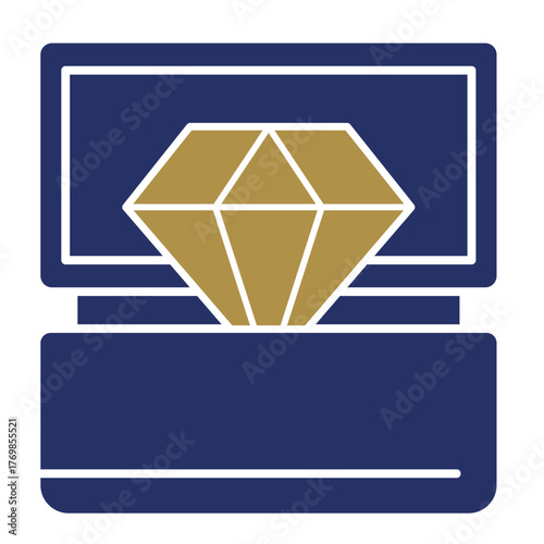 Gem  Icon Element For Design