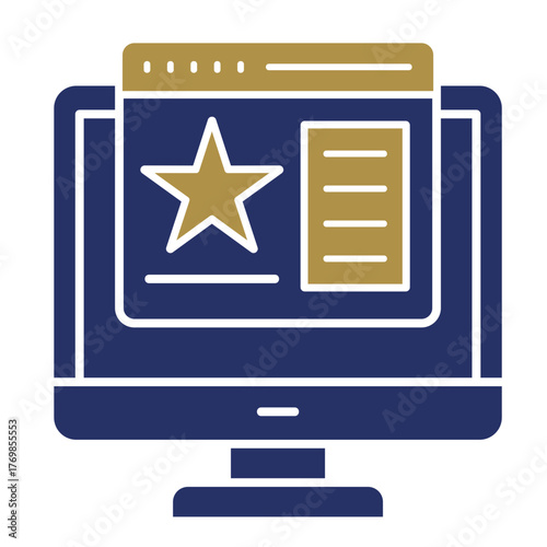 Website  Icon Element For Design