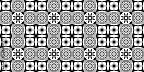 Art Deco Geometric Design Pattern for Seamless Transparent Background Template