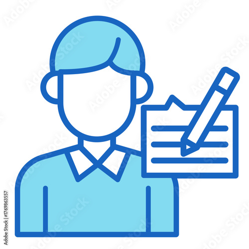 Customer Checklist Review  Icon Element For Design	
