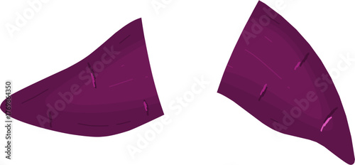 Purple Sweet Potato Illustration