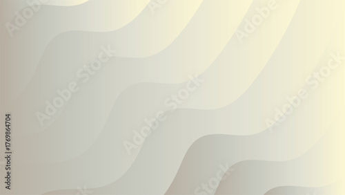 Gentle monochrome flowing waves abstract modern design