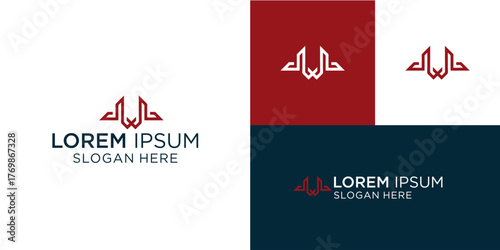 Modern building logo design for real estate business, construction company or architecture firm, simple and elegant style for branding and marketing materials, powerful visual identity