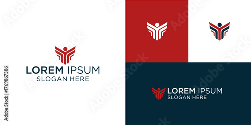 Modern geometric logo design representing strength and growth, perfect for a dynamic brand identity, create a memorable mark with this professional abstract symbol for your company