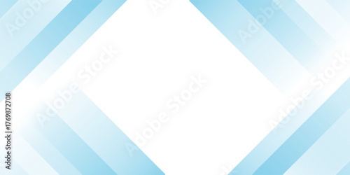 Paper Cut Blue color background abstract art vector