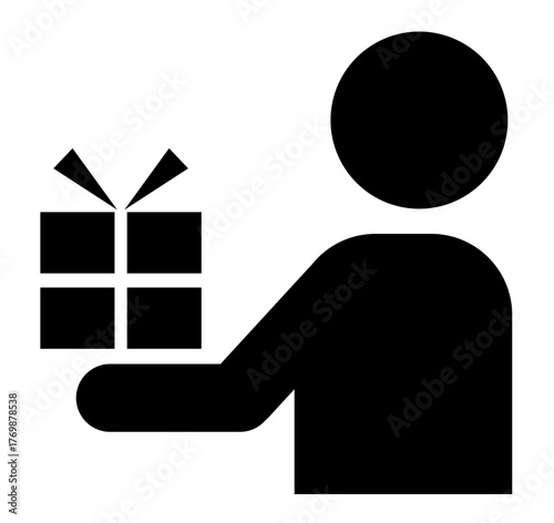 プレゼントを渡す人・受け取る人