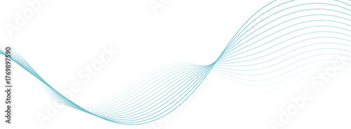 abstract background with dynamic blue waves. Modern trendy design