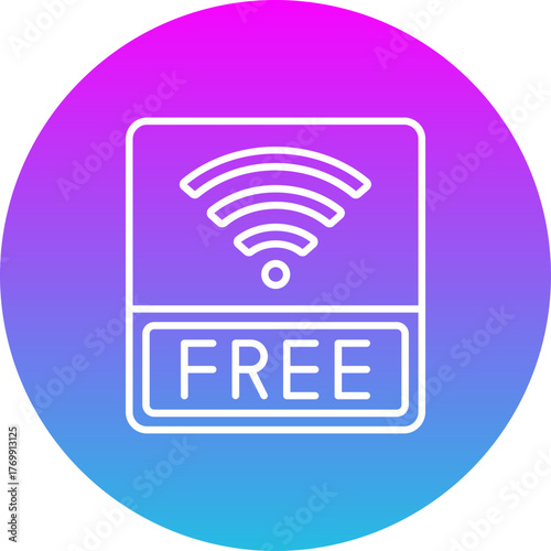 Free wifi Icon