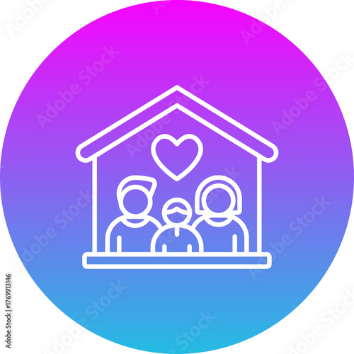 Family House Icon