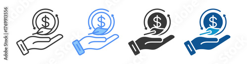 Sustainable Icon Set Multiple Style Collection