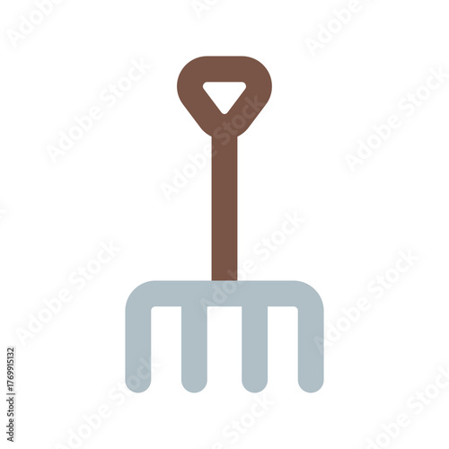 pitchfork flat icon