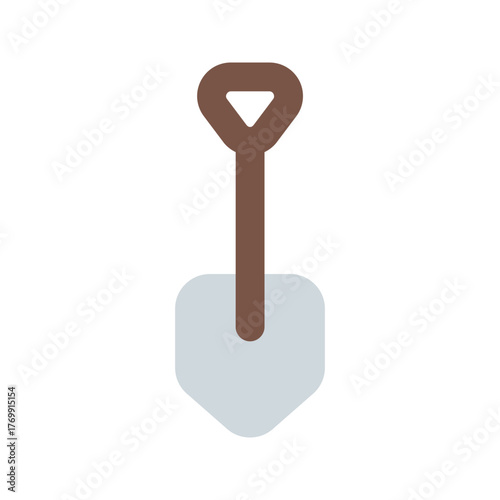 shovel flat icon