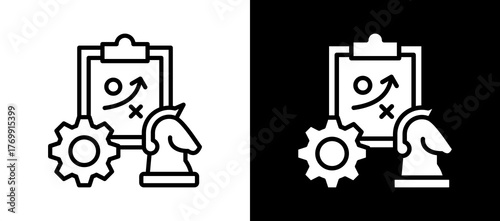 Strategic Planning doublestyle icon