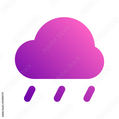 rain gradient icon