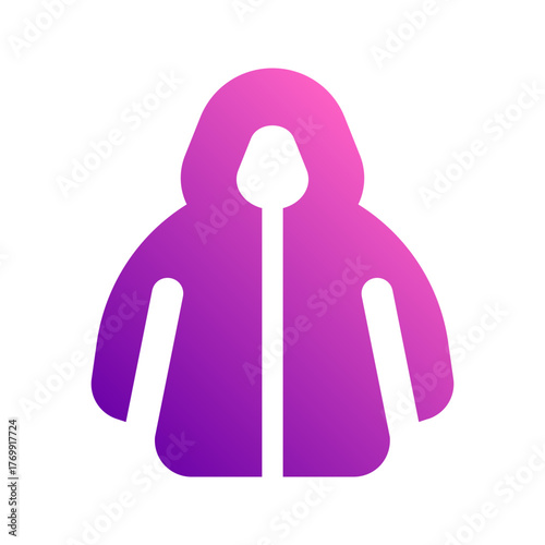 raincoat gradient icon