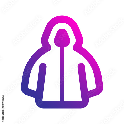 raincoat gradient icon
