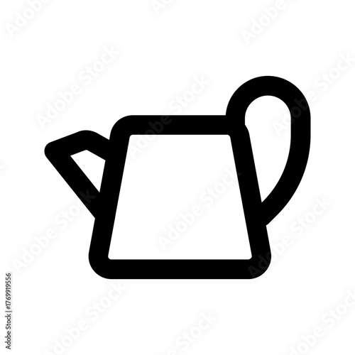 watering can line icon