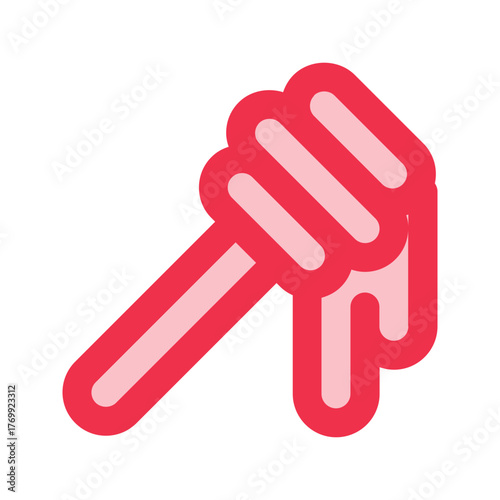 honey outline fill icon