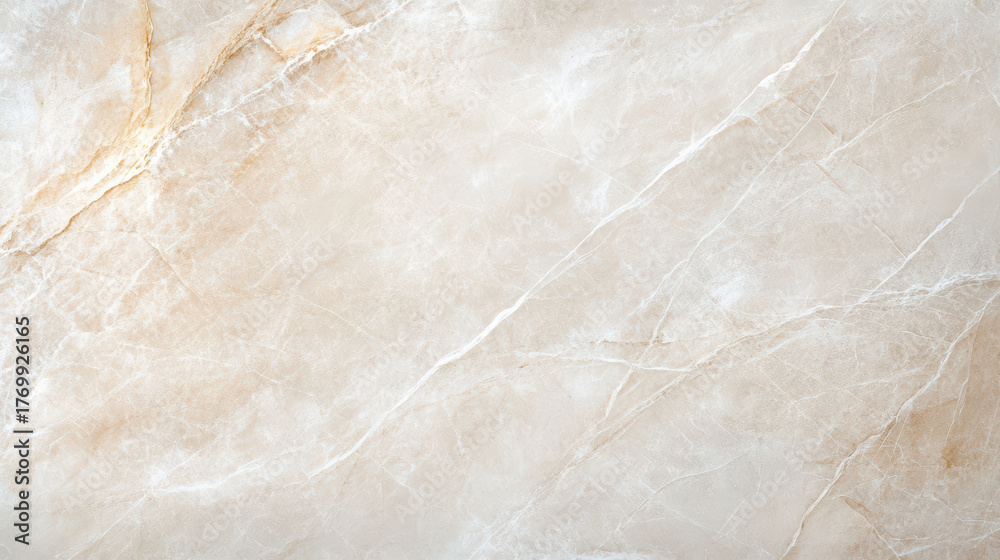 Fototapeta premium Soft beige marble with delicate gradient tones creates serene and elegant backdrop