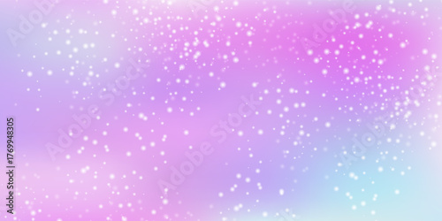 Holographic fantasy rainbow unicorn background. Magic unicorn hologram. kawaii princess gradient. Abstract fabulous background for Christmas, new year, Xmas holidays, celebration, party.