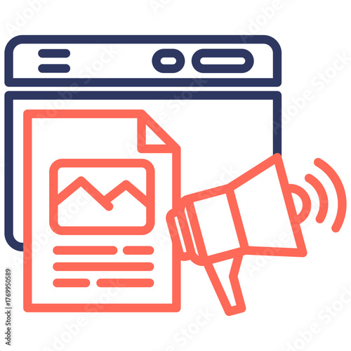 Content Marketing Icon