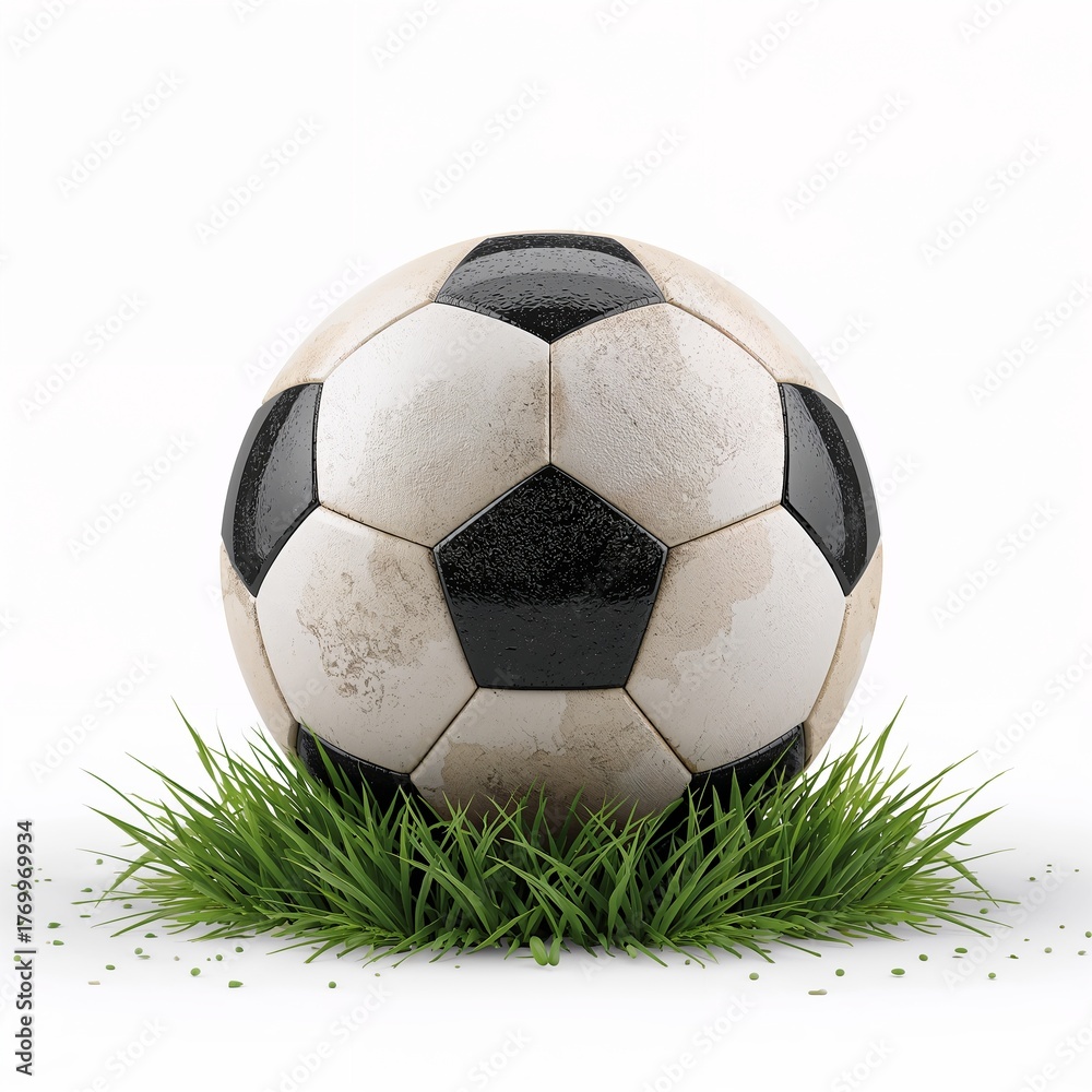 Obraz premium soccer ball isolated on white