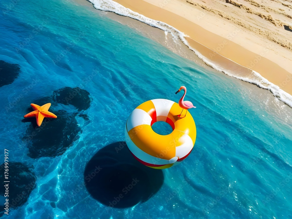 Obraz premium Summer with the sea