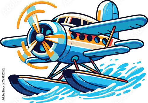 Kind of propeller airplane