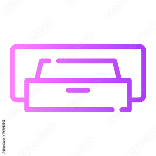 cashier gradient icon