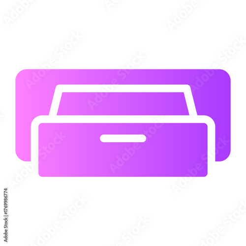 cashier gradient icon