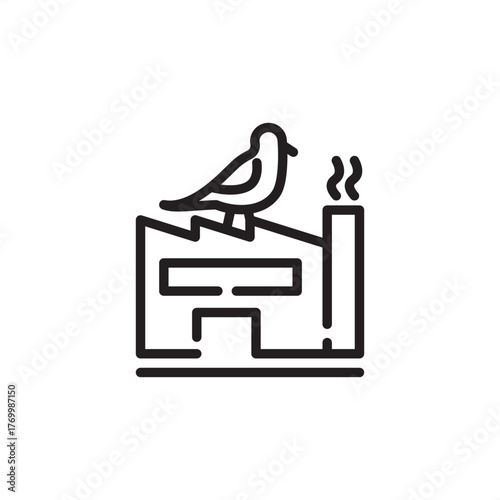 Biodiversity protection icon symbolizing species and habitat conservation, representing modern environmental stewardship, specialized ecological impact mitigation, and regulatory nature systems.