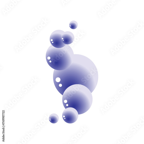 Make a Professional Water Bubble Icon Vector