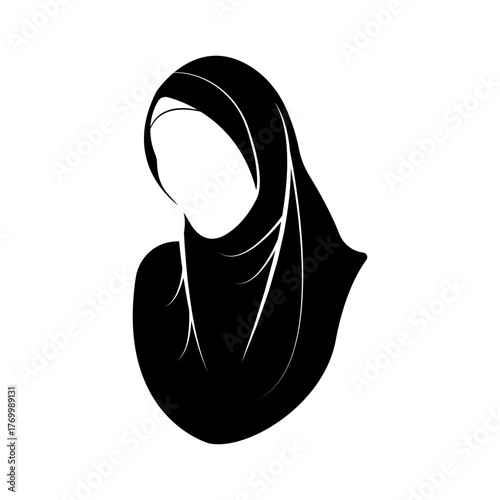 hijab illustration design