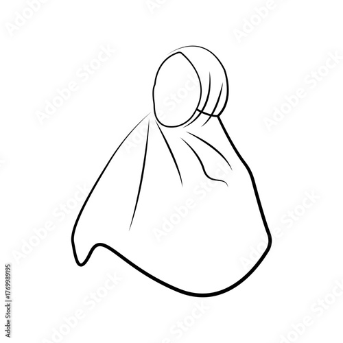 hijab illustration design