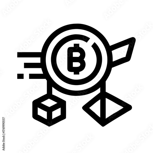 Crypto Docking Blockchain Node Hub Digital Finance Technology icon set – Crypto, Docking, Blockchain, Node, Hub, Digital, Finance