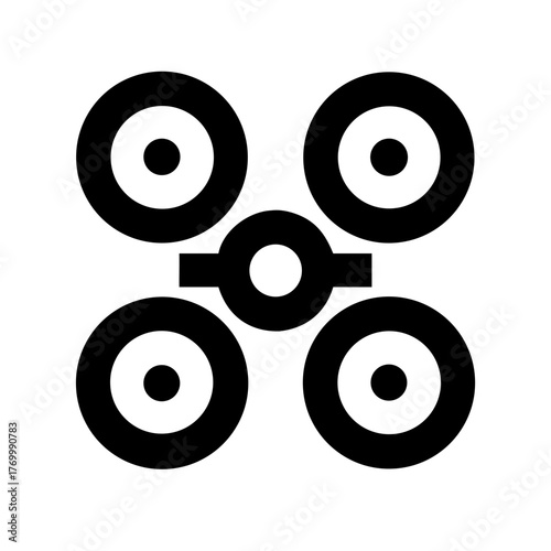 Drone Lens Array Optical Sensor Aerial Technology icon set – Drone, Lens, Array, Optical, Sensor, Aerial, Technology