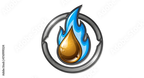 Logo integrating oil and gas (1)
