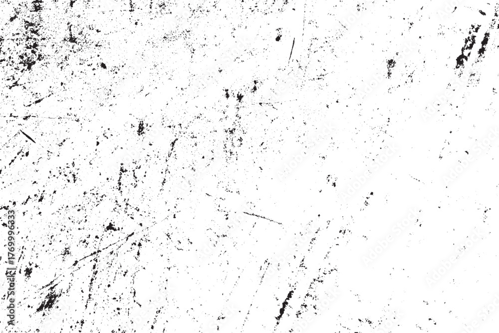 Fototapeta premium Distressed Black and White Grunge Texture Overlay