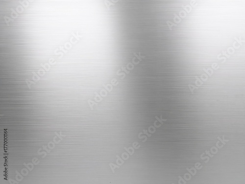 Brushed Metal: Elegant Brushed Aluminum and Silver Textured Background for Industrial Design